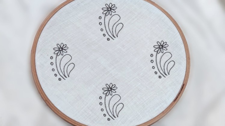 Elegant Overall Embroidery Design for Dress | Hand Embroidery Work