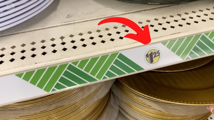 Everyone will be buying Dollar Store plates after seeing this decor idea!
