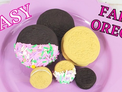 FAKE BAKE OREO COOKIES DIY + How To Make Your Own Cheap And Easy Silicone Mold