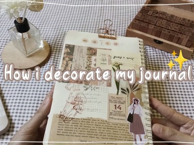 How I Decorate My Journal | Journal Indonesia | Scrapbook Indonesia