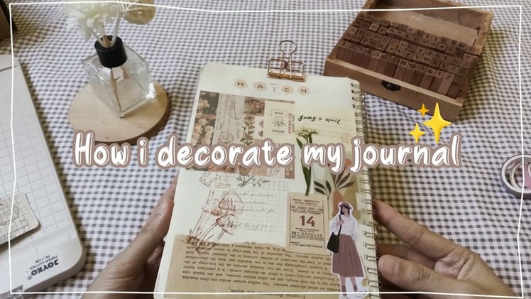 How I Decorate My Journal | Journal Indonesia | Scrapbook Indonesia