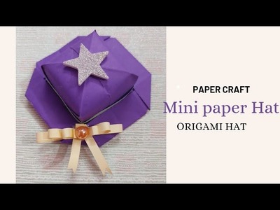 How to make paper Hat ???? |DIY Origami Hat | Paper Hat 3D