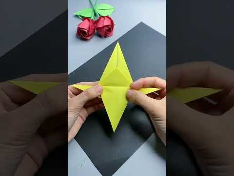 Paper Crafts for School ???? Easy Origami Craft with Paper, Back to School #shorts (2)