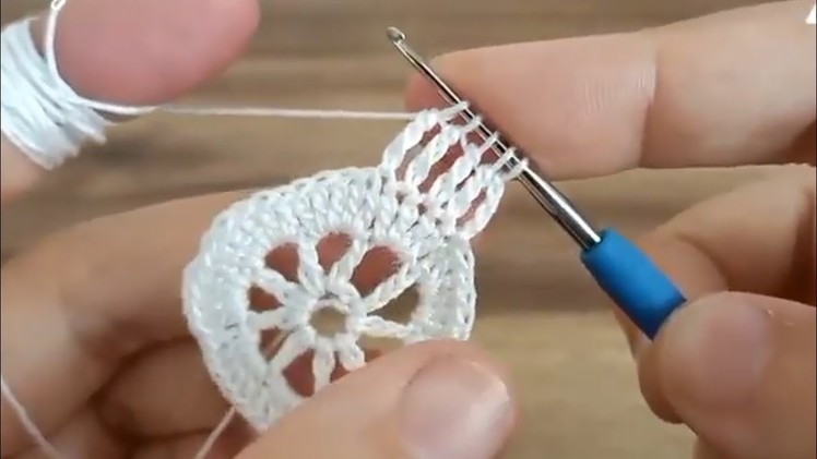 VERY easy beautiful crochet pattern online tutorial for beginners tığ işi örgü modeli #tejido