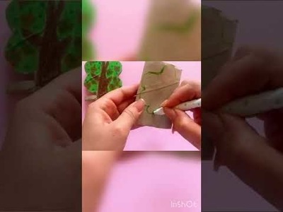 3D tree  #shorts #tree #3d #garden #paper#craft #viral #subscribe #craftforkids #trees #draw