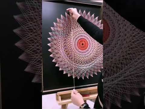 Amazing string art tutorial
