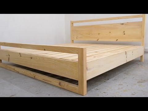 Design Ideas Building A Very Simple and Beautiful Bed - Skill Modern Woodworking