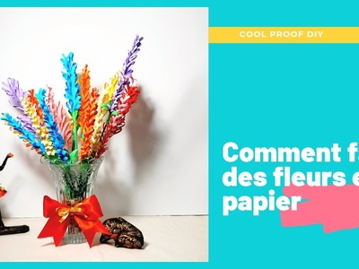 DIY fleur en papier facile et joli. DIY easy and beautiful paper flowers ll 2022 ll cool proof DIY