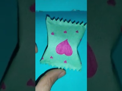 DIY Paper candy gift idea#craft #shortvideo
