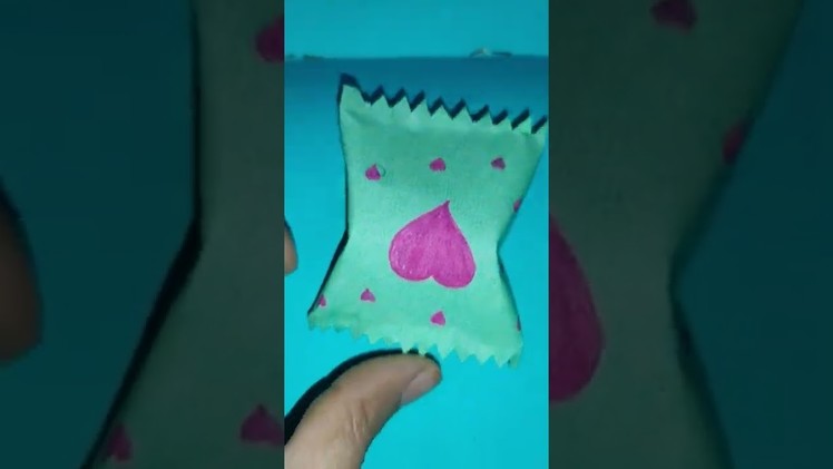DIY Paper candy gift idea#craft #shortvideo