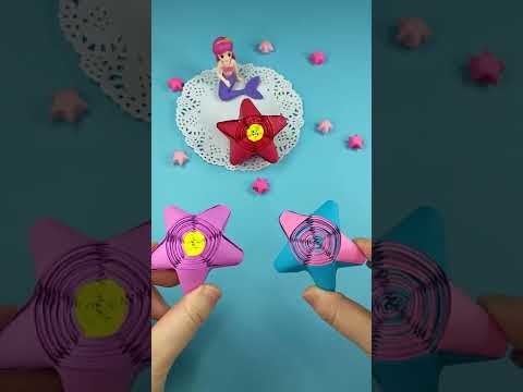 Lucky Paper Star | Paper Crafts | #shorts