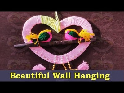 Beautiful Wall Hanging woolen birds |  DIY room decoration