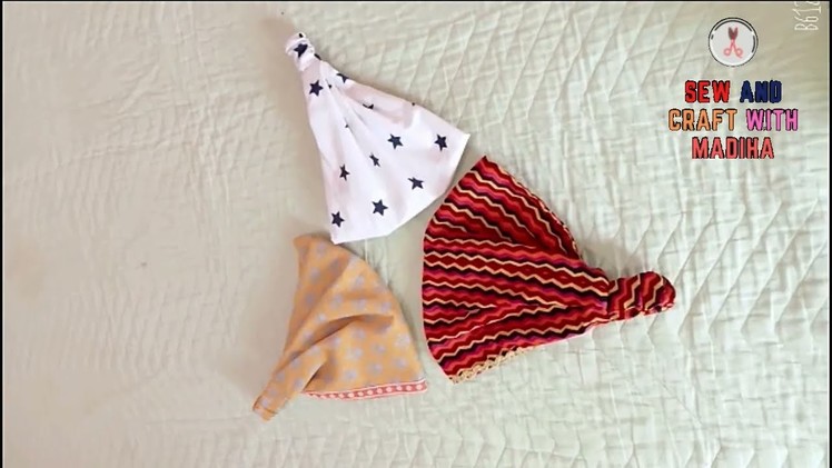 Elastic Band Handkerchief. Bandana. Scarf for the Summer DIY and Elastic Band