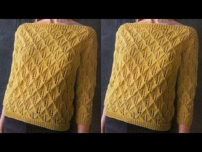 New knitting design.pattern #888 for cardigan, sweater, jacket, frock ||in hindi||
