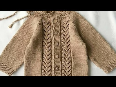 Outstanding New Hand Knitting Baby Sweater Design