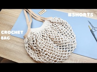 #Shorts DIY Crochet Net Bag | Crochet Tote Bag ???? | Beach Bag Crochet Tutorial