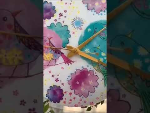 Decoupage Resin wall clock