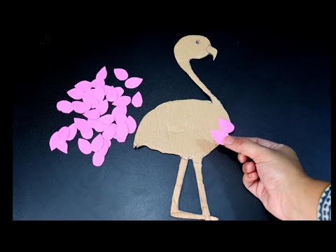 DIY | Kids Room Decor Idea For Summers | Paper Flamingo Room Decorations | Best Wall Decorating Idea