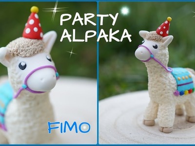 Party Alpaka aus Fimo ~ Clay Tutorial