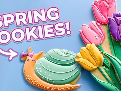 Spring Time Cookies! | How To Cake It Step By Step