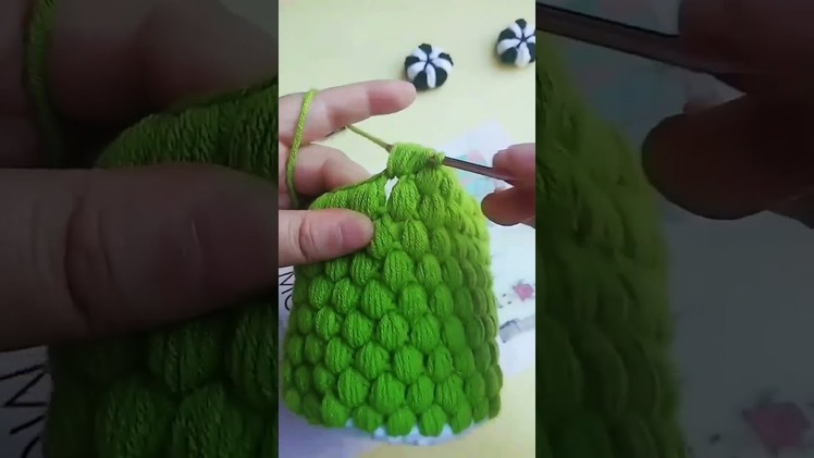 Crochet knitting