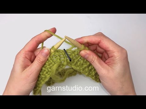 How to knit an elevation mid back