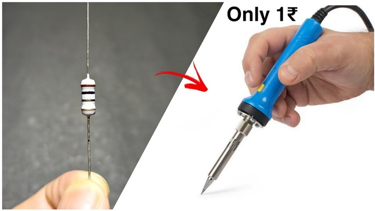 How To Make Mini Soldering Iron Using Resistor | DIY Soldering Iron | By - Creative Shivaji
