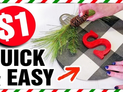 10 Quick & Easy $1 DIY CHRISTMAS Gifts and Decor Ideas!