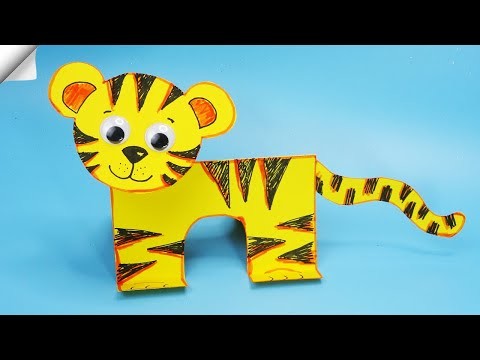 13 ways to make a symbol of 2022 | Tiger paper craft easy