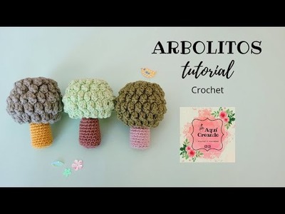 Arbolitos-crochet -fácil-tutorial