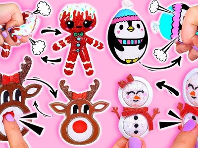 ????????????☃️ DIY Best Compilation TIKTOK Christmas POP IT Fidget toys! VIRAL TikTok anti-stress fidgets????????????
