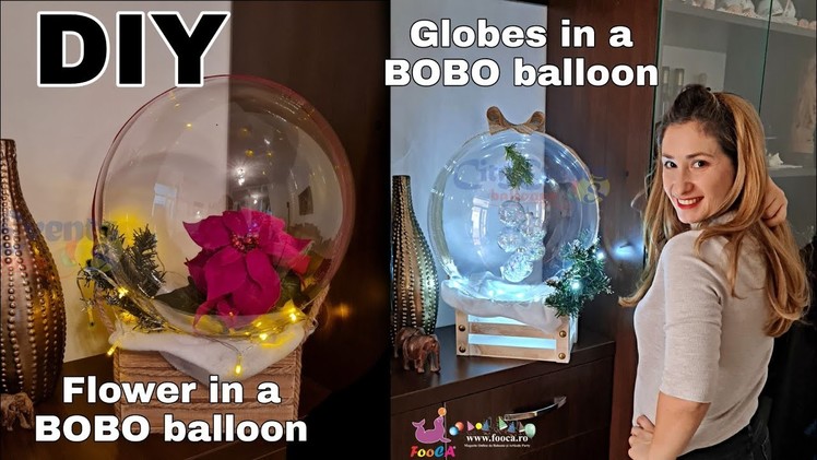 DIY Cutting and Resealing BOBO balloon to put Flowers or different objects inside. TUTORIAL