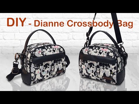 DIY - Dianne Crossbody Bag - How to make sling bag - Tutorial cara Membuat Tas Selempang Handmade