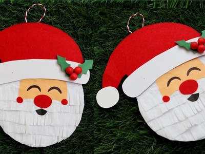 DIY Santa Claus Hanging.Santa Hanging from Tissue Paper.Christmas Decoration ideas at home 2021