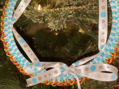 Rainbow Loom: Holiday Wreath