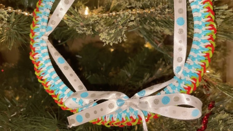 Rainbow Loom: Holiday Wreath