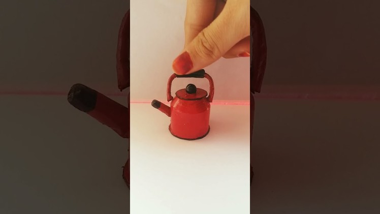#Shorts #YoutubeShorts #Trending How To Make A Miniature Kettle #Barbie #Easy #FunXCreation