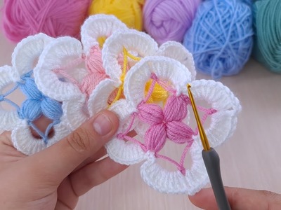 Super Easy Crochet Pattern????So Amazing????Şahane Tığ İşi  Örgü Modeli-Christmas Gift for Your Loved Ones