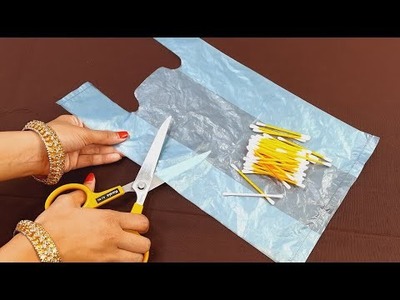 SUPERB DIY HACK & DECOR IDEAS USING WASTE PLASTIC BAG AND DIY THINGS | BEST OUT OF WASTE