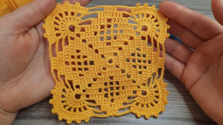 Wonderful Very Beautiful Crochet Pattern knitting Online Tutorial for beginners Tığ işi Örgü Motif