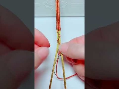 How to Make Bracelet. Easy Bracelet Making #Shorts (1)