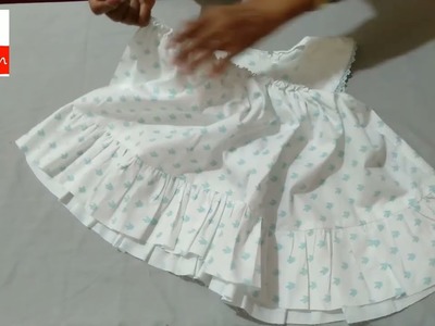 Baby frock designer new style cutting and stitching full tutorial