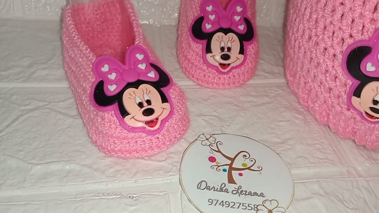 Conjunto Minnie mouse Tejido