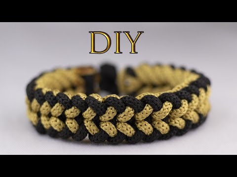 How to make Sanctified Knot Paracord Bracelet without buckle