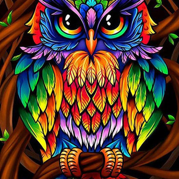 Colorful Owl Cross Stitch Pattern***L@@K***Buyers Can Download Your Pattern As Soon As They Complete The Purchase