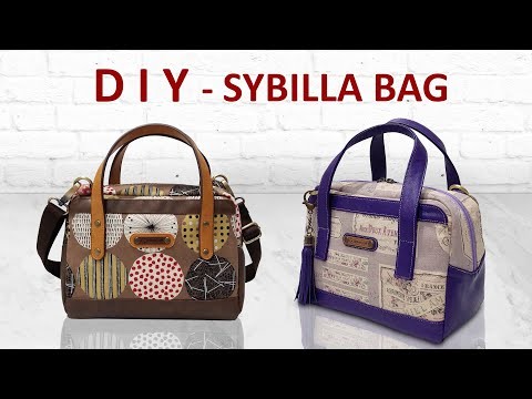 DIY Sybilla Bag - How to make handmade sling bag - Tutorial cara membuat tas selempang. crossbody