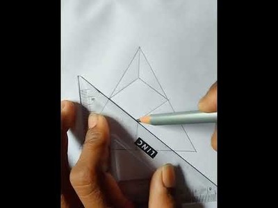 How to draw a 3D drawing | fantastic 3D illusion | Trick art #short