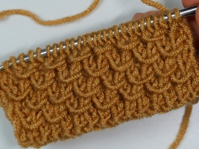 Beautiful knitting pattern for beginners