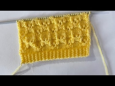 Beautiful Knitting Stitch Pattern For Sweaters