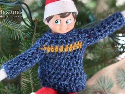 Christmas Elf Sweater Crochet Pattern